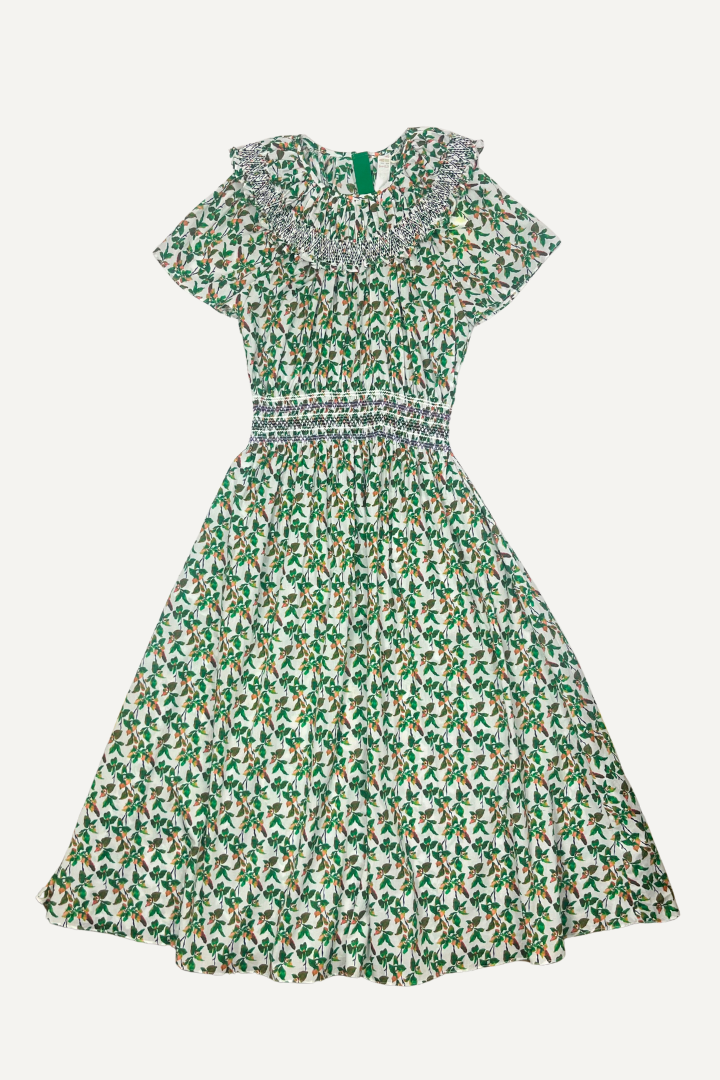 ALICE SMOCKED DRESS S ALICE SMOCKED DRESS S
