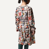 LUNA SMOCKED SHIRT DRESS