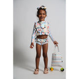 MARINA RUFFLE RASH GUARD SET