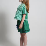 LAUREL SCALLOPED SUMMER SHORTS