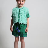 LAUREL SCALLOPED SUMMER SHORTS