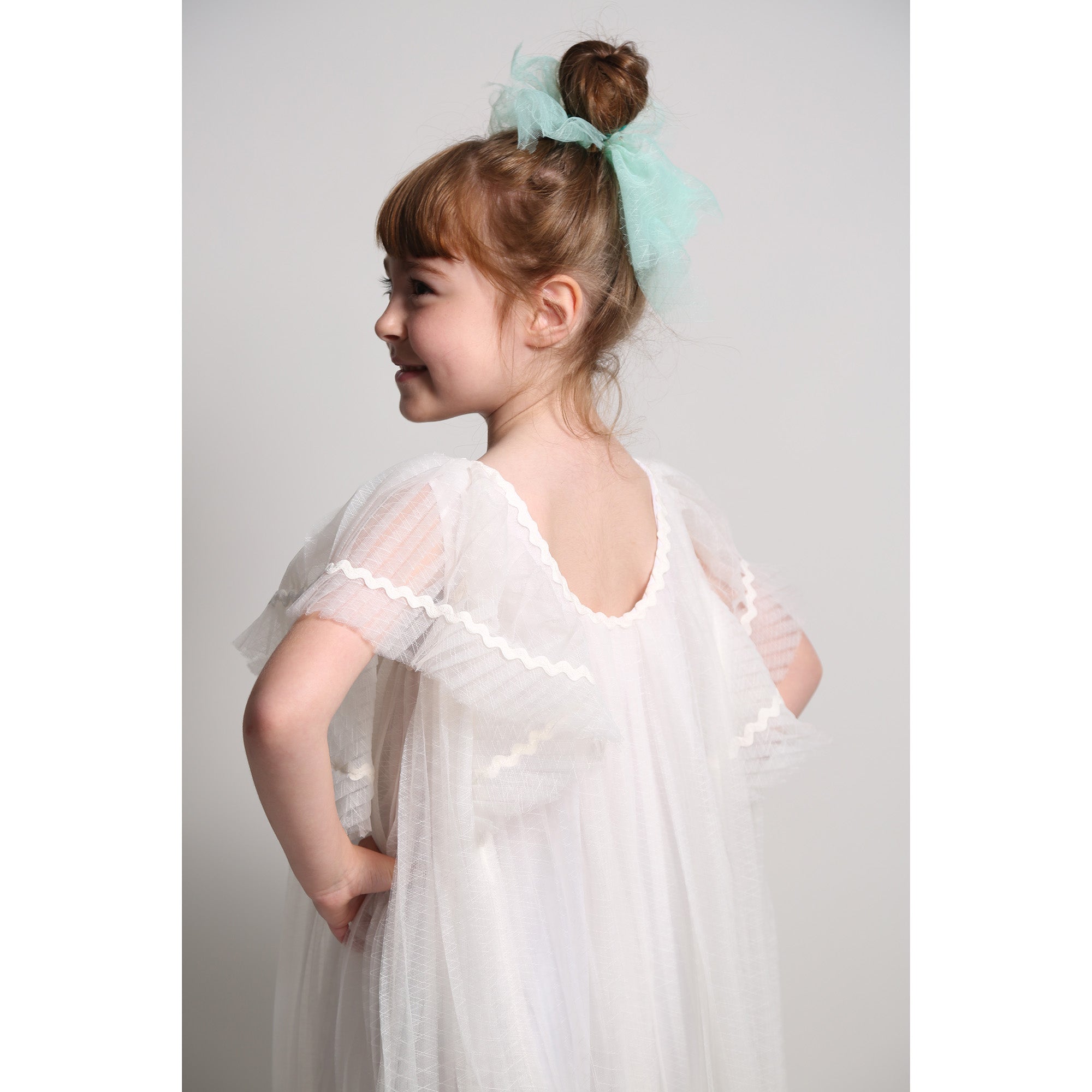 tia cibani pleated dress Tia Cibani Child Harriet Print Pleated Dress Multicolour
