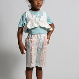 OPHELIA PEPLUM PADDED VEST