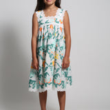 OPHELIA SCALLOPED SUNDRESS