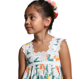 OPHELIA SCALLOPED BLOUSE