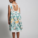 OPHELIA SCALLOPED SUNDRESS