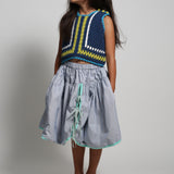 PIPER COLORBLOCK CROCHET VEST