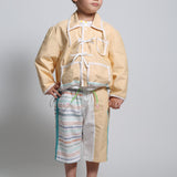 TOBIAS PADDED PATCHWORK JACKET