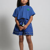 LAUREL SCALLOPED SUMMER SHORTS