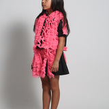 TOULA TIERED RUFFLE BLOUSE