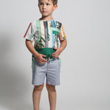 PATCHWORK SAFARI HENLEY