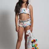 MISTY RUFFLED TANKINI