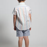 ATTICUS SCALLOPED SNAP SHIRT