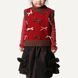 ESTRELLA BOW EMBELLISHED SKIRT