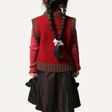 ESTRELLA BOW EMBELLISHED SKIRT