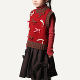 ESTRELLA BOW EMBELLISHED SKIRT