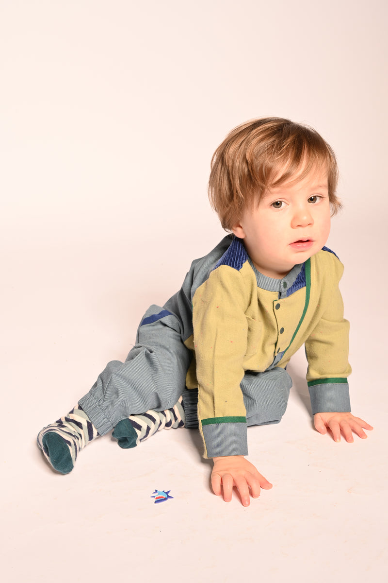 BABY GENERAL PATCHWORK SHIRT