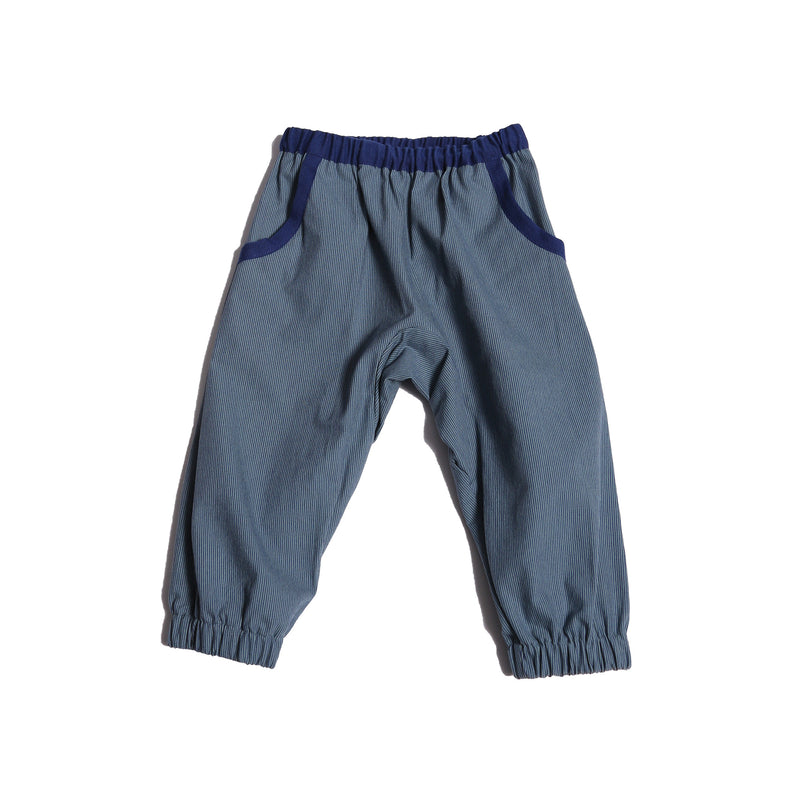 baby blue cotton jogger pants