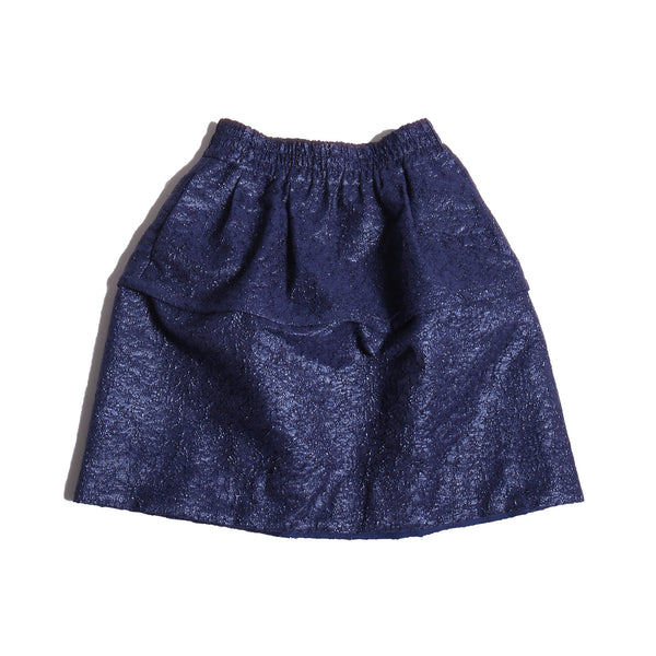 girls blue sparkle skirt