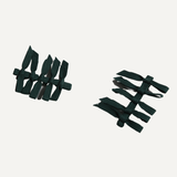 RIBBON BOW BARRETTES (SET OF 2)