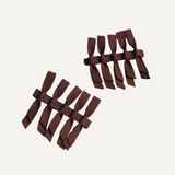 RIBBON BOW BARRETTES (SET OF 2)