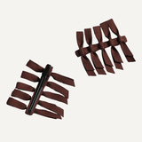 RIBBON BOW BARRETTES (SET OF 2)