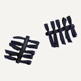 RIBBON BOW BARRETTES (SET OF 2)