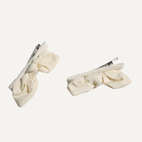 ESTRELLA BOW EMBELLISHED CLIPS (SET OF 2)