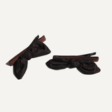 ESTRELLA BOW EMBELLISHED CLIPS (SET OF 2)