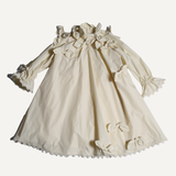 ESTRELLA BOW EMBELLISHED FROCK