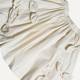 ESTRELLA BOW EMBELLISHED SKIRT