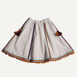 MAYA EMBROIDERED PEASANT SKIRT