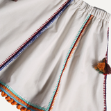 MAYA EMBROIDERED PEASANT SKIRT