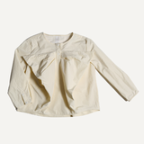 ESTRELLA DRAPED BOW BLOUSE