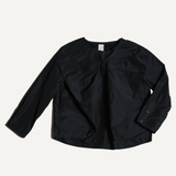 ESTRELLA DRAPED BOW BLOUSE