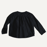 ESTRELLA DRAPED BOW BLOUSE