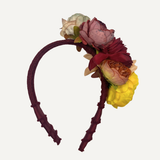 ASYMMETRIC FLOWER HEADBAND