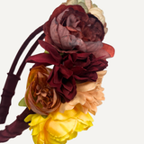 ASYMMETRIC FLOWER HEADBAND