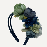 ASYMMETRIC FLOWER HEADBAND