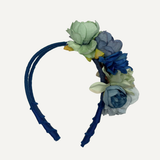 ASYMMETRIC FLOWER HEADBAND