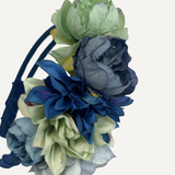 ASYMMETRIC FLOWER HEADBAND