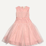 TULLE OVERLAY PARTY DRESS