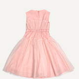 TULLE OVERLAY PARTY DRESS