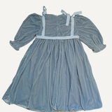 TEA LENGTH LUNA BIB DRESS