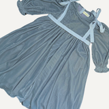 TEA LENGTH LUNA BIB DRESS