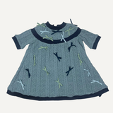 MARISOL BOW SWEATER DRESS