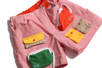 FISHER PATCHWORK CARGO SHORTS