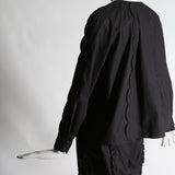 WOMEN'S LAUREL SCALLOPED BLOUSE