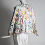 WOMEN'S ALEXANDRA RIBBON BLOUSE