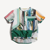 PATCHWORK SAFARI HENLEY